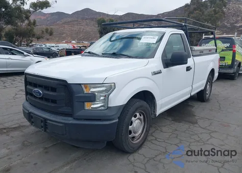 2016 Ford F-150 Xl from USA, damaged, VIN 1FTMF1C81GKE25152